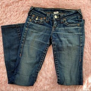 Vintage Y2k true religion flare jeans
